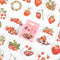 46pcs/set Autumn Flower Sticker Diy Scrapbooking Diary Planner Decoration Sticker Album