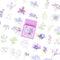 46pcs/set Autumn Flower Sticker Diy Scrapbooking Diary Planner Decoration Sticker Album