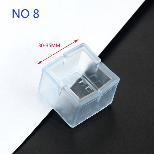 8/16Pcs/Lots Table Chair Leg Mat Silicone Non-slip Chair Leg Caps Foot Protection Cover Pads Wood Floor Protectors 12/24/32Pcs