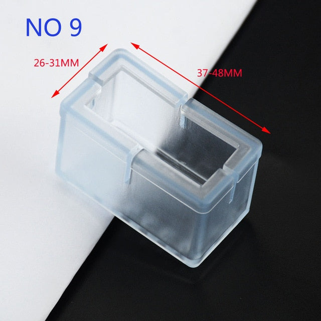 8/16Pcs/Lots Table Chair Leg Mat Silicone Non-slip Chair Leg Caps Foot Protection Cover Pads Wood Floor Protectors 12/24/32Pcs