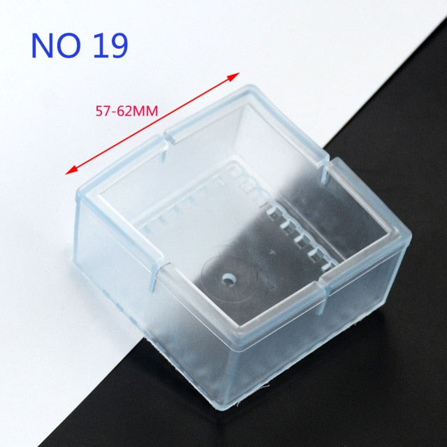 8/16Pcs/Lots Table Chair Leg Mat Silicone Non-slip Chair Leg Caps Foot Protection Cover Pads Wood Floor Protectors 12/24/32Pcs