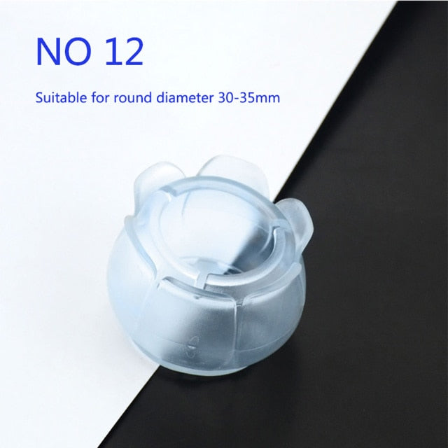 8/16Pcs/Lots Table Chair Leg Mat Silicone Non-slip Chair Leg Caps Foot Protection Cover Pads Wood Floor Protectors 12/24/32Pcs