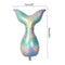 Little Mermaid Party Balloons 32inch Number Foil Balloon Kids Birthday Party Decoration Supplies Baby Shower Decor Helium Globos