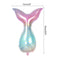 Little Mermaid Party Balloons 32inch Number Foil Balloon Kids Birthday Party Decoration Supplies Baby Shower Decor Helium Globos