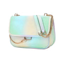 New Rhombus Black Rock Soft Flap Single Shoulder  Crossbody Pack Chain Bag Luxury Handbags for Woman 2021 PU Leather Messenger