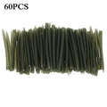 100PCS Terminal Carp Fishing Anti Tangle Sleeves Connect with Fishing Hook Rubber Tip Tube Positioner Terminal Fishing Tackles