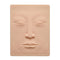 3D Silicone Permanent Makeup Tattoo Training Practice Fake Skin Blank Eye Lips Face For Microblading Tattoo Machine Beginner 1p
