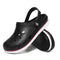 2020 New Fashion Sandals Men Clogs Slippers Soft Bottom Beach Sandals Men Clog Sandals Comfortable Breathable Ankle-Wrap EVA