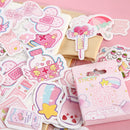 Mohamm Girl Generation Series Cute Boxed Kawaii Stickers Planner Scrapbooking Stationery Japanese Diary Stickers