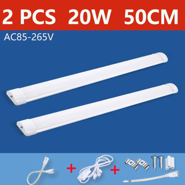 Led Lights Under Cabinet Light For Kitchen Cabinets Lamp 10W 20W T5 LED Cozinha Tube With Plug For Home Decoration 220V 110V