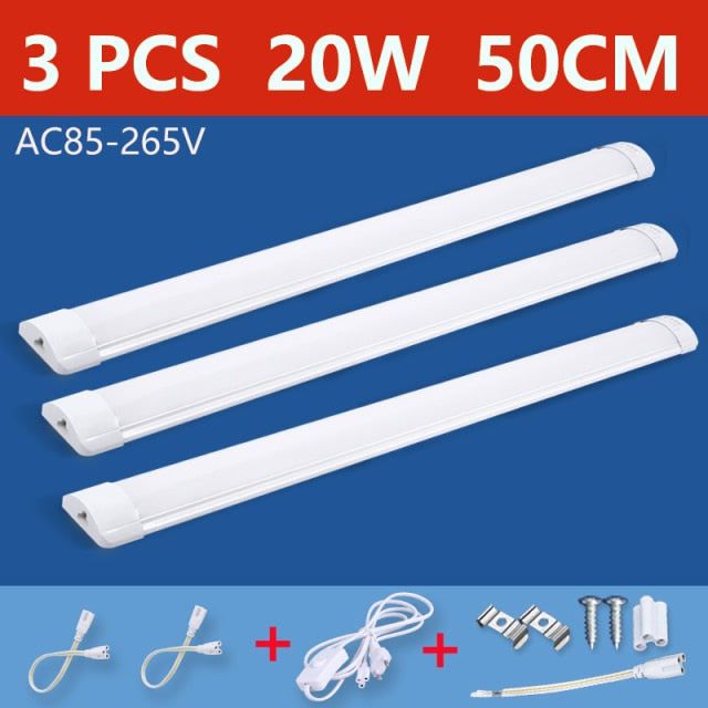 Led Lights Under Cabinet Light For Kitchen Cabinets Lamp 10W 20W T5 LED Cozinha Tube With Plug For Home Decoration 220V 110V