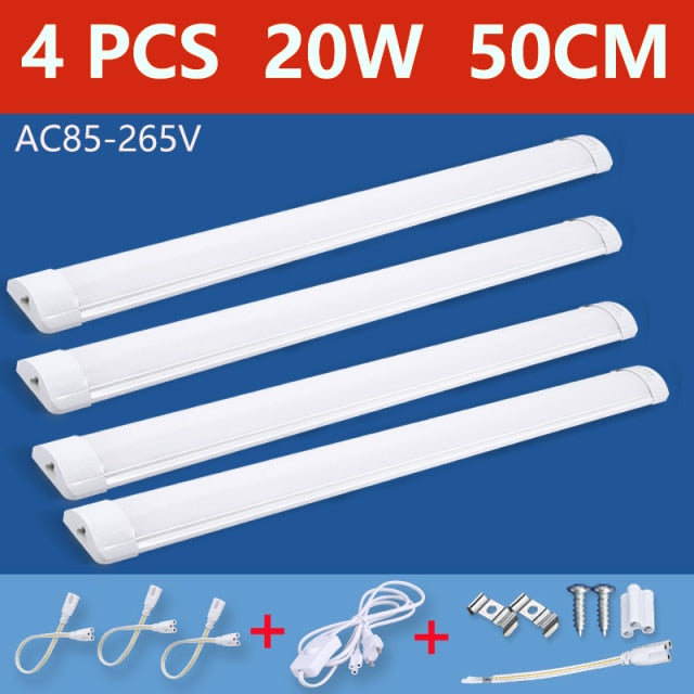 Led Lights Under Cabinet Light For Kitchen Cabinets Lamp 10W 20W T5 LED Cozinha Tube With Plug For Home Decoration 220V 110V