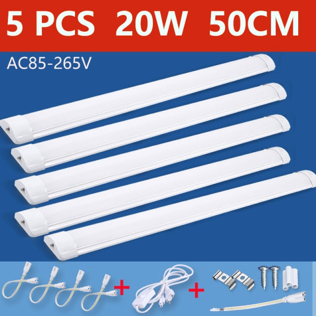 Led Lights Under Cabinet Light For Kitchen Cabinets Lamp 10W 20W T5 LED Cozinha Tube With Plug For Home Decoration 220V 110V