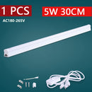 Led Lights Under Cabinet Light For Kitchen Cabinets Lamp 10W 20W T5 LED Cozinha Tube With Plug For Home Decoration 220V 110V