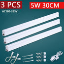 Led Lights Under Cabinet Light For Kitchen Cabinets Lamp 10W 20W T5 LED Cozinha Tube With Plug For Home Decoration 220V 110V