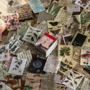 366 pcs of Van Gogh color multi-style kraft paper card Decorative diary Album DIY scrapbook butter material paper retro LOMO
