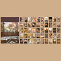366 pcs of Van Gogh color multi-style kraft paper card Decorative diary Album DIY scrapbook butter material paper retro LOMO