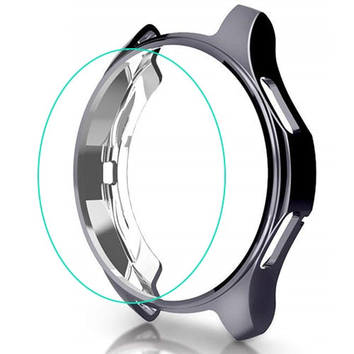 Case For Samsung Galaxy Watch 46mm 42mm/Gear S3 frontier plating TPU All-Around bumper smartwatch accessories protection cover