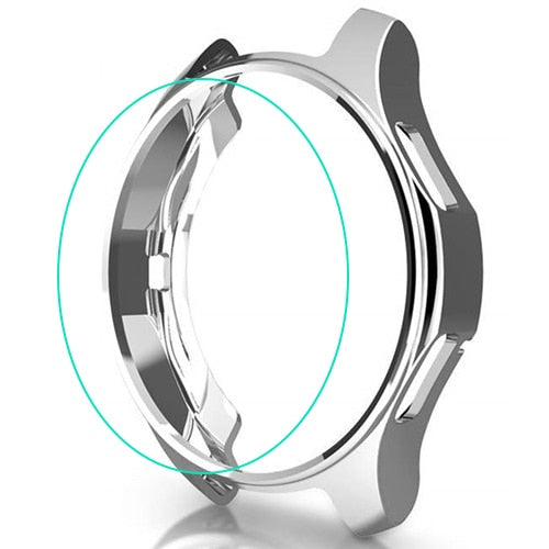 Case For Samsung Galaxy Watch 46mm 42mm/Gear S3 frontier plating TPU All-Around bumper smartwatch accessories protection cover