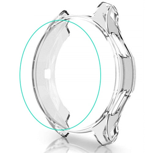 Case For Samsung Galaxy Watch 46mm 42mm/Gear S3 frontier plating TPU All-Around bumper smartwatch accessories protection cover