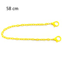 New Adjustable Acrylic Mask Lanyard Mask storage artifact Portable mask storage chain Student chains for storing masks holder