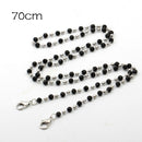 New Adjustable Acrylic Mask Lanyard Mask storage artifact Portable mask storage chain Student chains for storing masks holder