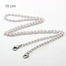 New Adjustable Acrylic Mask Lanyard Mask storage artifact Portable mask storage chain Student chains for storing masks holder