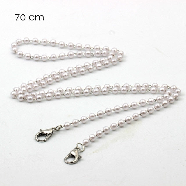 New Adjustable Acrylic Mask Lanyard Mask storage artifact Portable mask storage chain Student chains for storing masks holder