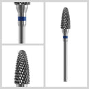 Carbide Tungsten Nail Bits Milling Cutter Burrs Electric Nail Drill Bit Pedicure  Cuticle Clean Tools For Manicure Buffers Drill