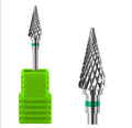 Carbide Tungsten Nail Bits Milling Cutter Burrs Electric Nail Drill Bit Pedicure  Cuticle Clean Tools For Manicure Buffers Drill