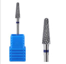 Carbide Tungsten Nail Bits Milling Cutter Burrs Electric Nail Drill Bit Pedicure  Cuticle Clean Tools For Manicure Buffers Drill