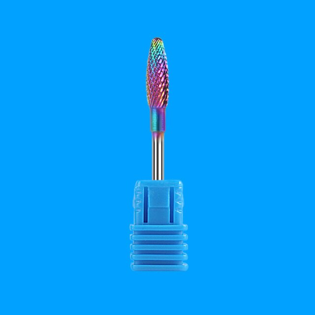 Carbide Tungsten Nail Bits Milling Cutter Burrs Electric Nail Drill Bit Pedicure  Cuticle Clean Tools For Manicure Buffers Drill