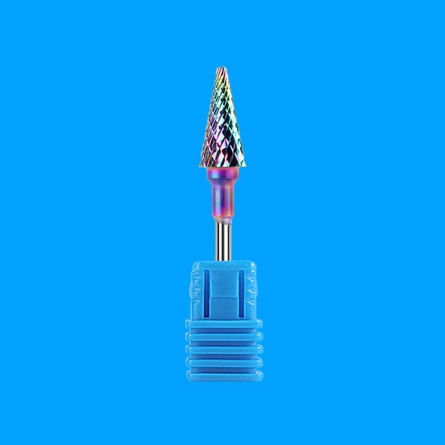 Carbide Tungsten Nail Bits Milling Cutter Burrs Electric Nail Drill Bit Pedicure  Cuticle Clean Tools For Manicure Buffers Drill