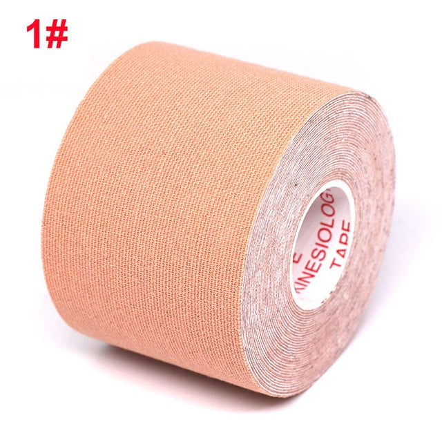 5 Size Kinesiology Athletic Tape Elastoplast Sports Recovery Strapping Gym Waterproof Tennis Muscle Pain Relief Bandage