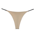 G-string Panties Women's Underwear Sexy Panties Female Underpants Thong Solid Color Pantys Lingerie M-XL Low-Rise Design