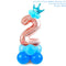 Taoup 1pc One First Birthday Party Hats 1st 2nd 3rd Crown Birthday Hats Number One Party Decors Kids Accessories Newborn Child