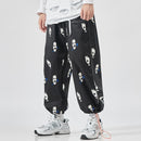 2021 Men's Harem Pants New Fashion Jogger Sweatpants Korean Man Loose Oversized Trousers Funny Streetwear Male Casual Pants 5XL