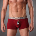 XXXL Big Size Penis Men Boxer Shorts Underwear Funny Cartoon Cool Bamboo Male Boxers Modal Underpants For Hot Sexy Man