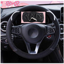 Cute Cartoon Cat Ear Steering Wheel Cover for Women Universal Car-styling Steering-Wheel Covers Auto Decoration Accessories