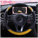 Cute Cartoon Cat Ear Steering Wheel Cover for Women Universal Car-styling Steering-Wheel Covers Auto Decoration Accessories