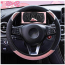 Cute Cartoon Cat Ear Steering Wheel Cover for Women Universal Car-styling Steering-Wheel Covers Auto Decoration Accessories