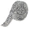 1 Roll Rhinestones Tape/Resin Crystal Rhinestones Trimming Wedding Rhinestones /Rhinestone Ribbon for DIY Shoes Banding Garment