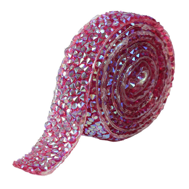1 Roll Rhinestones Tape/Resin Crystal Rhinestones Trimming Wedding Rhinestones /Rhinestone Ribbon for DIY Shoes Banding Garment