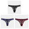 3Pcs/Lot Sexy Lace Thong Low Waist Lace Transparent Panties Women Hollow out Breathable G String Briefs Bow Underwear Lingerie