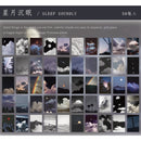 50pcs/plant landscape stationery stickers writable butterfly stickers bullet diary Korea stationery stickers aesthetics