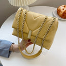 V-line Crossbody Bag For Women 2021 Fashion Sac A Main Female Shoulder Bag Female Handbags And Purses With Handle