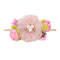 3 Styles Newborn Pearl Lace Artificial Flower Headbands for Baby Girls Handmade Nylon Elastic Hairbands Headband Baby Toddler