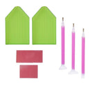 DIY Diamond Painting Accessories Diamond Painting Cross Stitch 5D Embroidery Pen Tools Set Mosaic Glue Pen Kit Tweezers