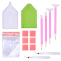 DIY Diamond Painting Accessories Diamond Painting Cross Stitch 5D Embroidery Pen Tools Set Mosaic Glue Pen Kit Tweezers