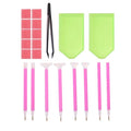 DIY Diamond Painting Accessories Diamond Painting Cross Stitch 5D Embroidery Pen Tools Set Mosaic Glue Pen Kit Tweezers